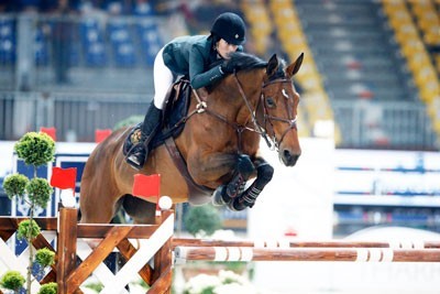 CSI5*-W Verona: Jessica Springsteen nasceu para saltar