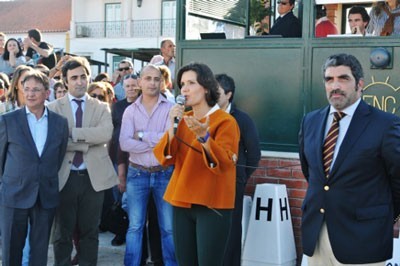 Goleg&atilde;: Assun&ccedil;&atilde;o Cristas afirma "h&aacute; muito para fazer para valorizar os territ&oacute;rios ligados ao cavalo" (V&Iacute;DEO)