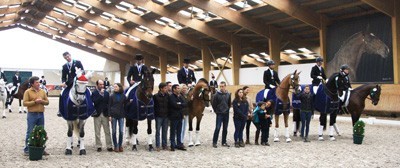 9 Cavaleiros de Dressage distinguidos