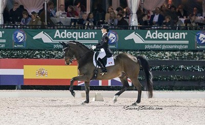 Belinda Trussell Makes claims the FEI Grand Prix Freestyle (VIDEO)