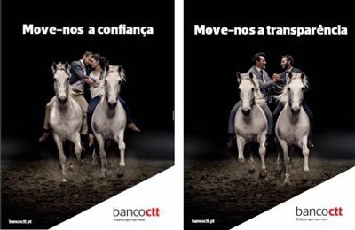 Cavalo Lusitano protagonista na 1ª campanha do Banco CTT (VÍDEO)