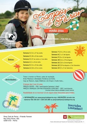 Pony Club do Porto com inscrições abertas